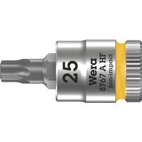 Wera 05003360001 8767 A HF Torx Bit Socket 1/4 Inch with Retaining Function, Yellow, 05003365001