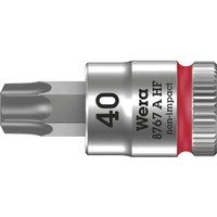 Wera 8767 A HF Zyklop 1/4" Drive Torx Socket Bit 1/4" T40