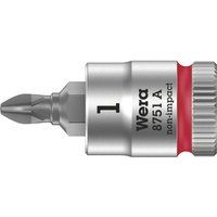 Wera 1/4" Sq Dr 8700,8740A,8751A,8767A Male Hex,TX,Slotted,PH,Pozi Socket Bits