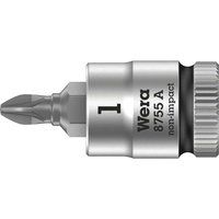 Wera 1/4" Sq Dr 8700,8740A,8751A,8767A Male Hex,TX,Slotted,PH,Pozi Socket Bits