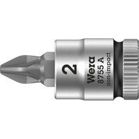 Wera 1/4" Sq Dr 8700,8740A,8751A,8767A Male Hex,TX,Slotted,PH,Pozi Socket Bits