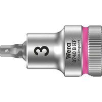 Wera 8740 B HF Zyklop In-Hex-Plus holding function bit socket, 3/8" drive, 3x35mm, 05003030001