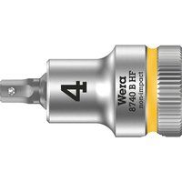 Wera 8740 B HF Zyklop In-Hex-Plus holding function bit socket, 3/8" drive, 4x35mm, 05003031001