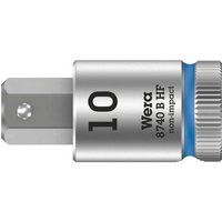Wera 8740 B HF Zyklop In-Hex-Plus holding function bit socket, 3/8" drive, 10x38.5mm, 05003043001