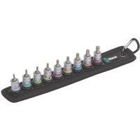Belt 2 Zyklop bit socket set with holding function, 1/4" drive, 8 pieces