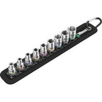 Wera 003883 1/4"Dr Belt-4 9pce 5-13mm Socket Set