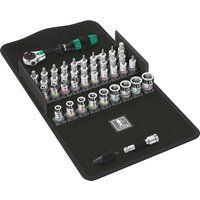 Wera Zyklop Speed 8100 SA All-In Ratchet Set, 1/4" Drive, Metric, 42pc, 05003755001