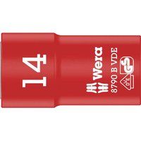 Wera 8790 B Zyklop VDE 3/8" Drive Socket, 14 x 46 mm, 05004958001