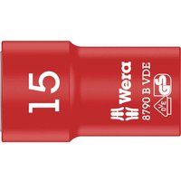 Wera 8790 B Zyklop VDE 3/8" Drive Socket, 15 x 46 mm, 05004959001