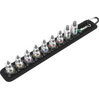 Wera Belt B 3 TORX® HF Zyklop holding function bit socket set, 3/8" drive, 9pc, 05003972001 , Black