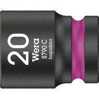 Wera Impaktor 1/2" Drive Standard & Deep Impact Hex Sockets Or 9 Piece Set, Rail