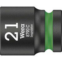 Wera 05004578001 8790 C Impaktor Impact Socket, Green, 21.0 mm