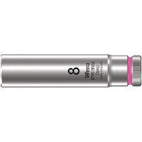 Wera 05004505001 8790 HMA Deep Socket, Light Pink, 8.0 mm