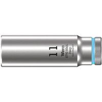 Wera Zyklop 8790 1/4" Square Drive Deep Hex Socket for Tuners and Pots (11 mm)