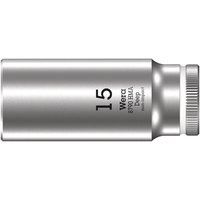 Wera 05004512001 8790 HMA Deep Socket, White, 15.0 mm