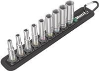 Wera Belt A Deep 1 Socket Set of 9 Metric 1/4in Drive