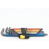 Wera 05022640001 950/9 Hex-Plus Multicolour Imperial 2, 9-teilig