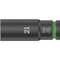 Wera Deep Impact Socket Impaktor 1/2" Drive Zyklop 8790 C 21mm x 83mm Long