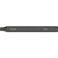 Wera 867 S Torx Screwdriver Bit for Hand Impact Drivers T25 70mm Pack of 1
