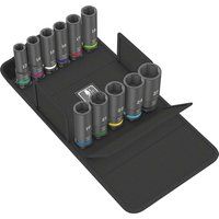 Wera 05004841001 8790 C Impaktor Deep Set 1Jeu de douilles, 11 pièces, Black