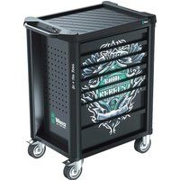 Wera 9700 Tool Rebel Roller Cabinet 1 Workshop 78 Piece Garage Trolley, 150130
