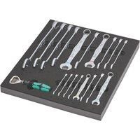 Wera Joker 6003 19 Piece Combination Spanner Set 1 in Foam Insert Tray