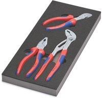 Wera 150180 3pc 9780 Foam insert KNIPEX pliers Set 1