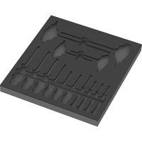 Wera Empty Foam Insert Tray for 9712 Torx Screwdriver Set