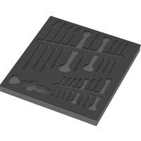 Wera Empty Foam Insert Tray for Joker 6003 Spanner Set 1