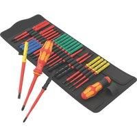 Wera 26 Pc Kraftform Kompakt VDE Big Pack 1, Colour Coded Screwdriver Set,006617