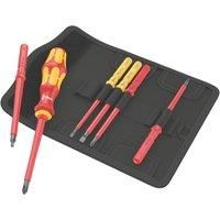 Wera Interchangeable VDE Screwdriver Set KK VDE 7 Imperial 1 6pc PH SL SQ