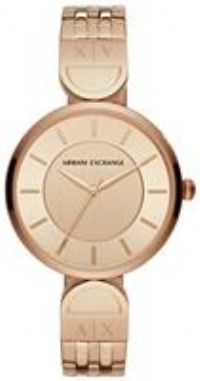 Armani Exchange Women's Analog Quartz Watch with Stainless Steel Strap AX5328
