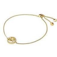 Michael Kors Women's Bracelet MKC12246AN040 with Zirconia Logo 925 Silver NEW (27)