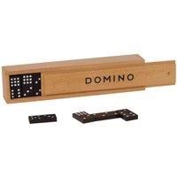 Goki 15336 Domino Game in Wooden Box, Mixed