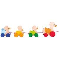 GoKi Wooden Pull Along Duck Family