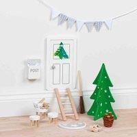Goki Twenty Two Piece Wooden Elf Door, none