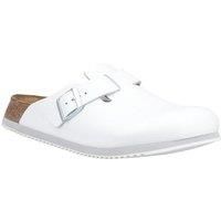Birkenstock Boston BS White Super Grip Mens Work Nurse Kitchen Shoes