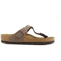 Birkenstock Gizeh Birko-flor Nubuck, Women’s Flip Flop Sandals, Brown (Mocca), 5.5 UK (39 EU)
