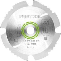Festool 201910 160mm x 2.2mm x 20mm 4T Diamond Saw Blade