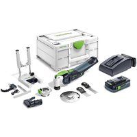 Festool OSC 18 HPC 18V 4.0Ah Starlock Max Oscillating Multi Tool Set Cordless