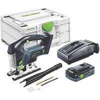 Festool 18v Jigsaw with 1 x 4.0Ah Battery Charger and Case