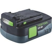 Festool 577384 BP 12 Li 2,5 C 12V 2.5Ah Li-Ion Battery Pack For CXS &TXS 12