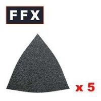 Fein 120 Grit Triangular Unperforated Sanding Sheet (Pack of 5)