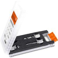 Fein 4 Piece Drilling, Tapping and Countersinking Set for Mag Drills M12