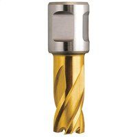 FEIN 63134160076 HSS Dura TiN D16x50 Core Drill, 0 V, Multi-Colour
