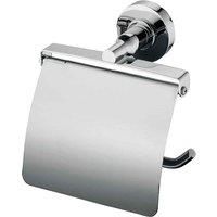 Ideal Standard IOM Toilet Roll Holder With Cover, Chrome, A9127AA