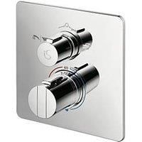 Ideal Standard Concept Easybox Concealed Thermostatic Bath & Shower Mixer Valve Fixed Chrome (2964H)