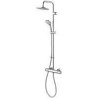 Ideal Standard Ceratherm HP/Combi Flexible Exposed Chrome Thermostatic Dual Shower Mixer (630RJ)