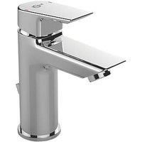 Ideal Standard Tesi Basin Mono Mixer Bathroom Tap with Pop-Up Waste Chrome (5289X)