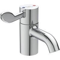 Armitage Shanks A6698AA Contour 21 Plus Thermostatic Basin Mixer Tap with Flexi Tails